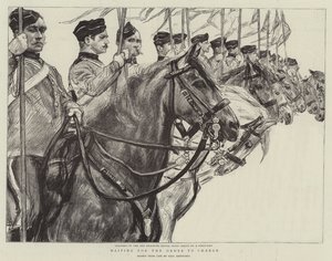 注文が請求されるのを待つ 作： Charles Paul Renouard